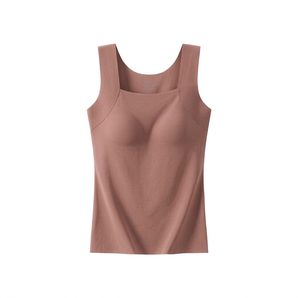 Top con reggiseno integrato