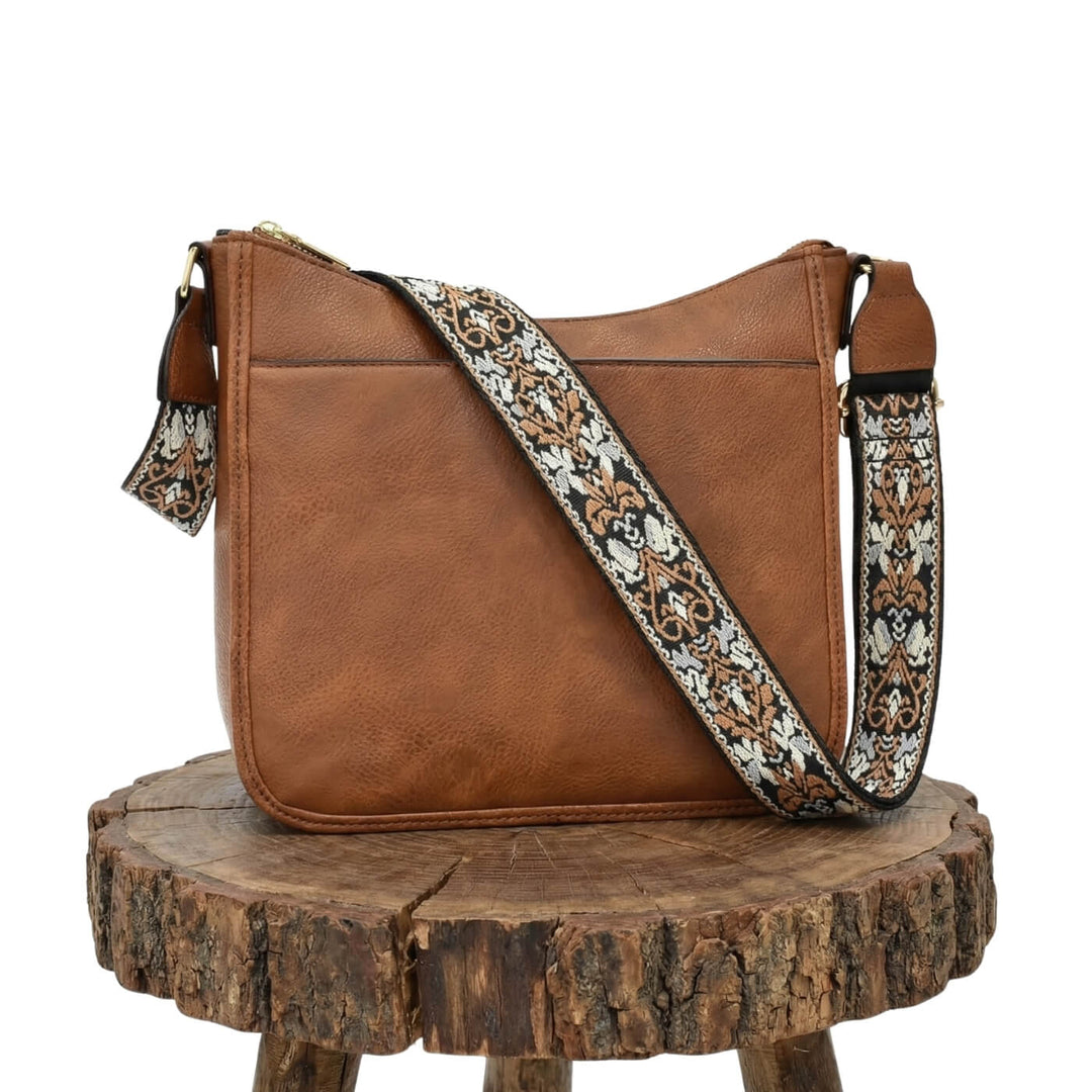 Borsa a Spalla Giornaliera di Elena | Patterned