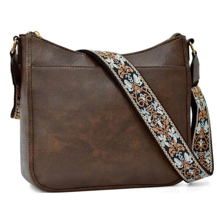 Borsa a Spalla Giornaliera di Elena | Patterned