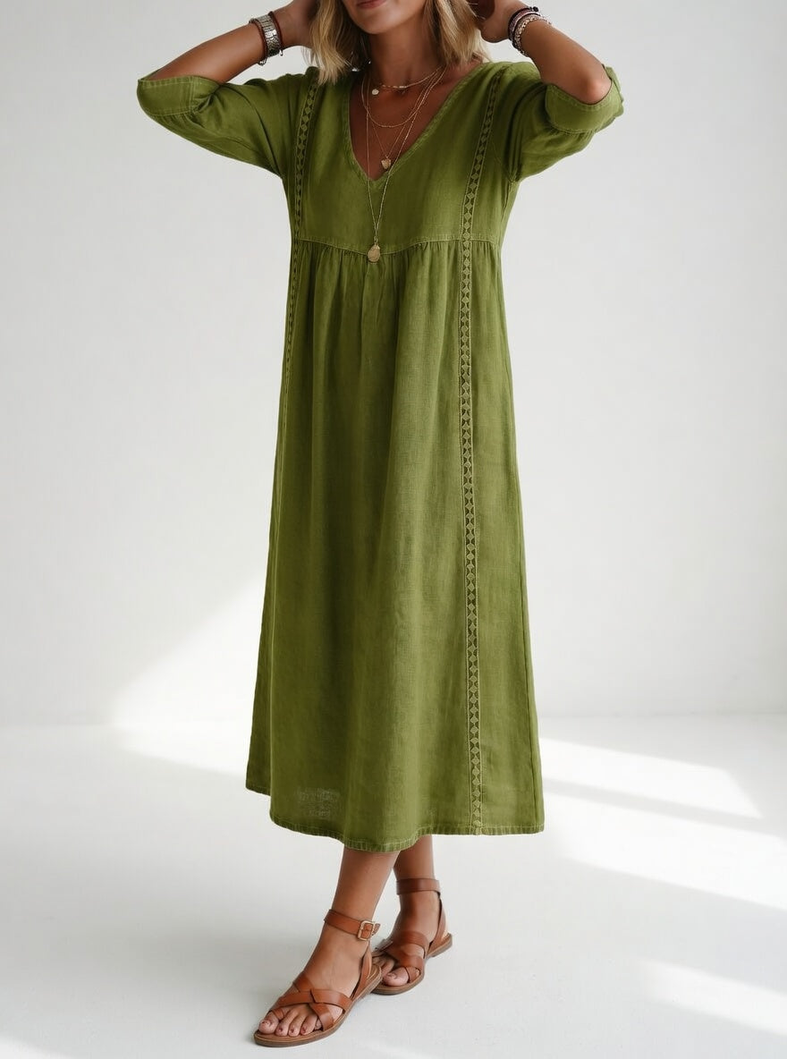 Lioréa™ — Abito midi fluido elegante e casual