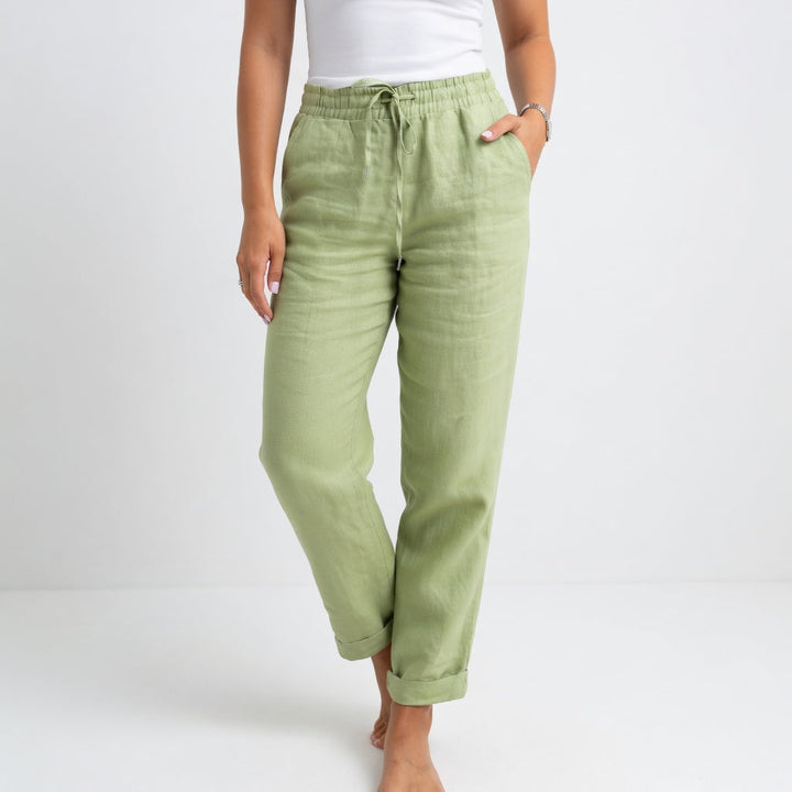 Albertine™ — Pantaloni 100% cotone fluido comfort naturale