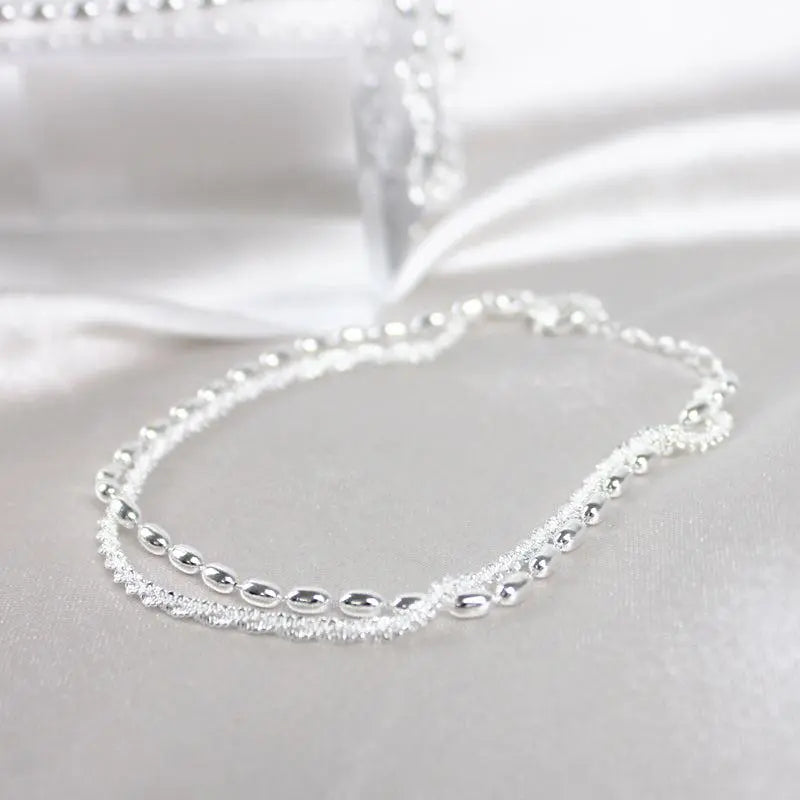 Amparo - Set di Bracciali Eleganti in Argento con Pietre di Zirconio