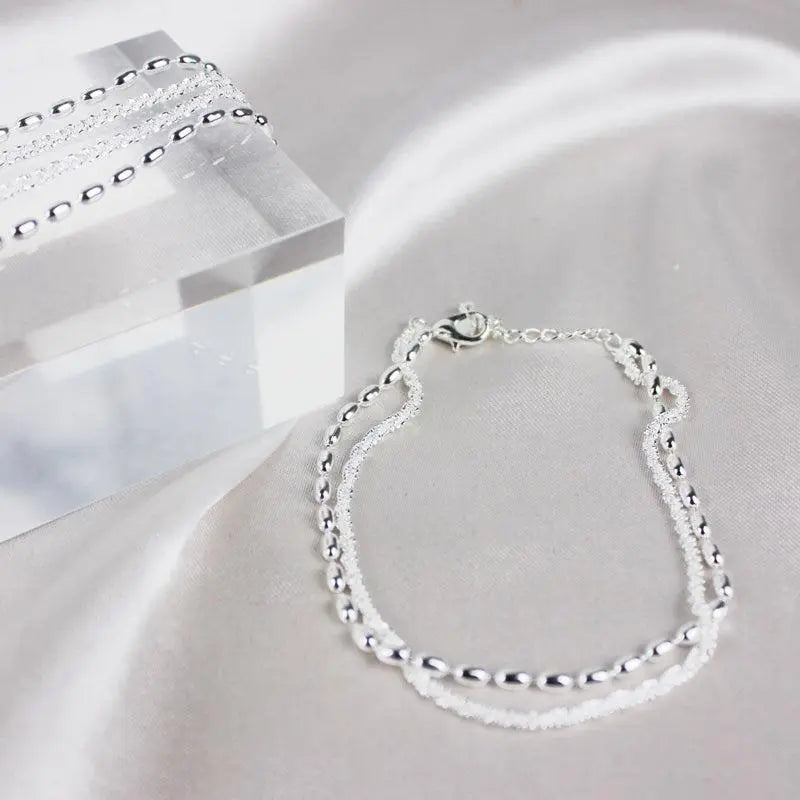 Amparo - Set di Bracciali Eleganti in Argento con Pietre di Zirconio