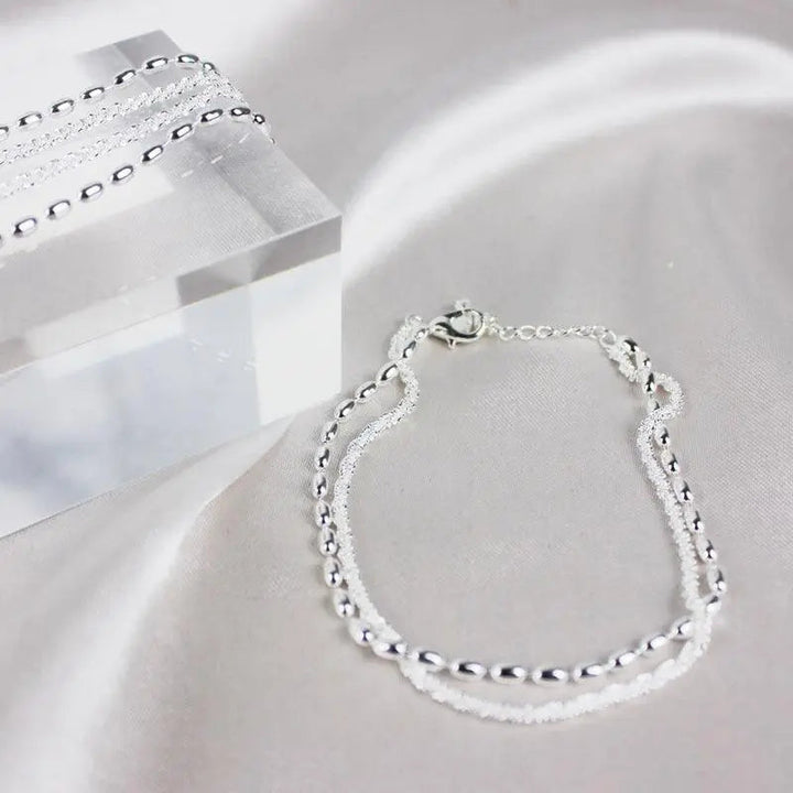 Amparo - Set di Bracciali Eleganti in Argento con Pietre di Zirconio