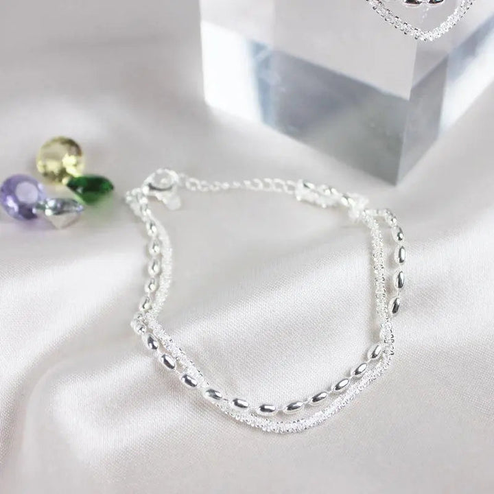 Amparo - Set di Bracciali Eleganti in Argento con Pietre di Zirconio
