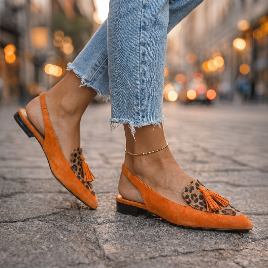 Eliza | Sandali con cinturini e frange