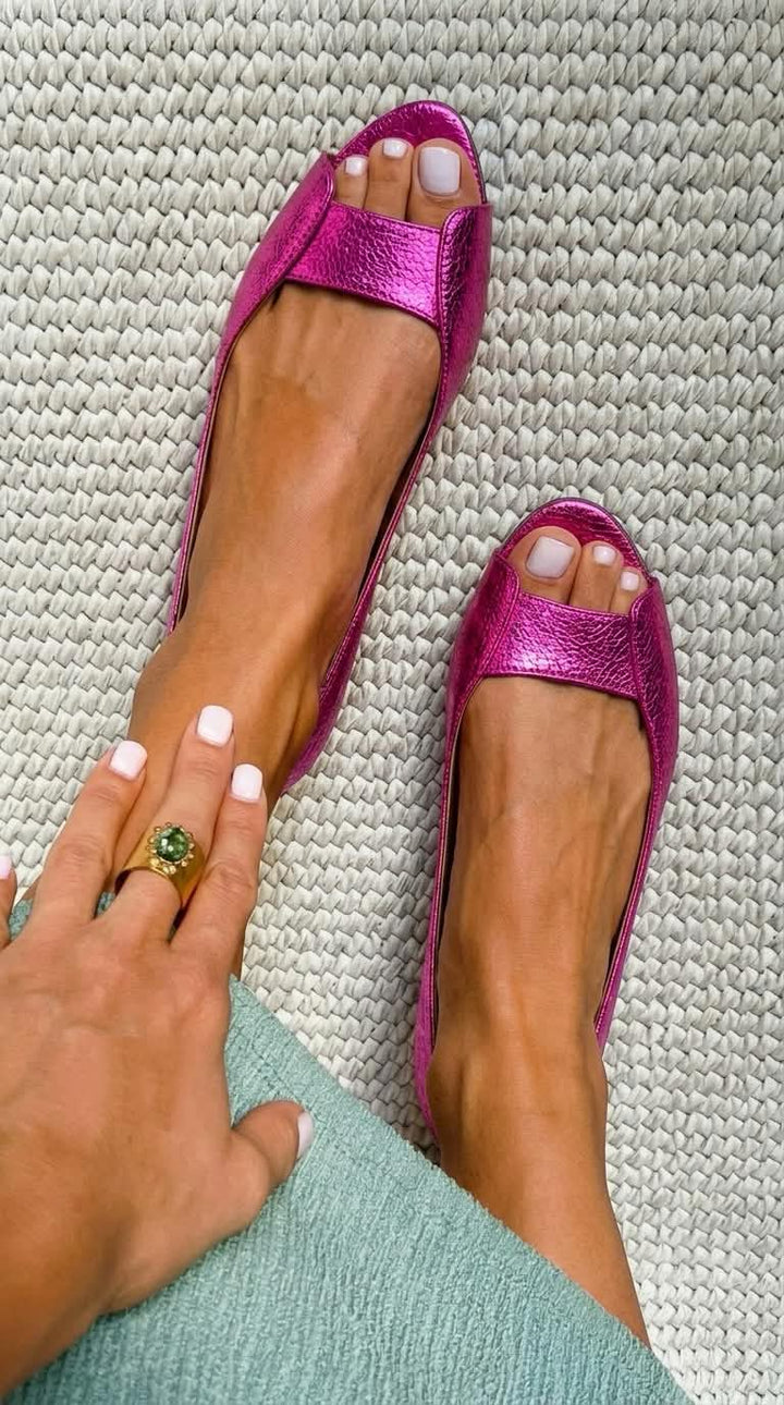 Adelina | Sandali Dorati di Comfort Elegante