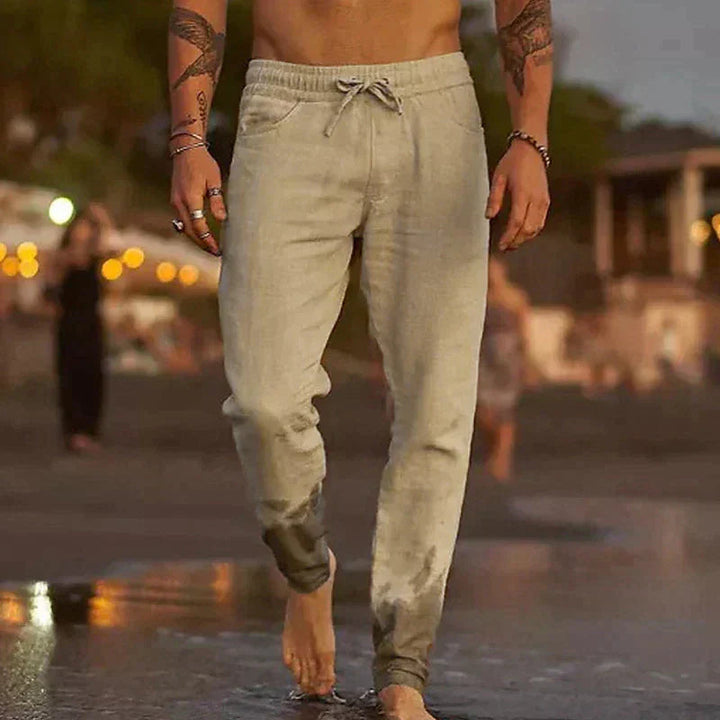 Mateo Beach | Pantaloni Estivi in Lino