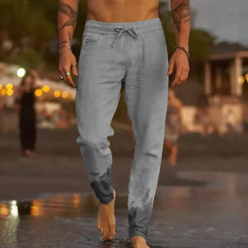 Mateo Beach | Pantaloni Estivi in Lino