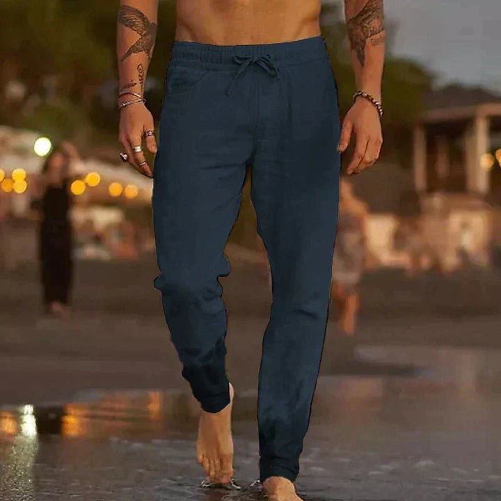 Mateo Beach | Pantaloni Estivi in Lino