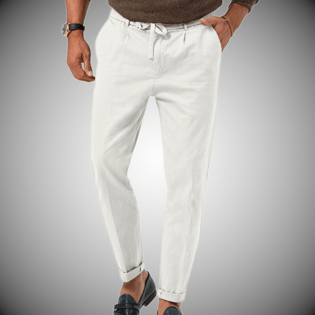 Loris | pantaloni in lino confortevoli