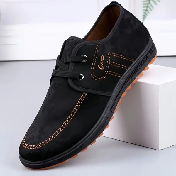 Benito – Scarpa Uomo in Camoscio con Cuciture