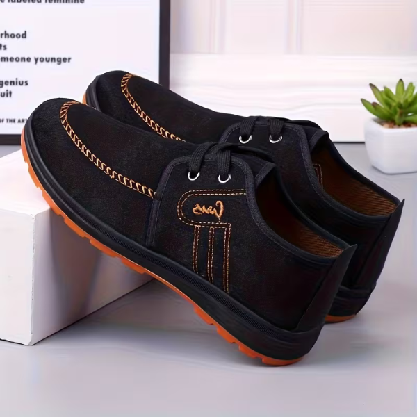 Benito – Scarpa Uomo in Camoscio con Cuciture