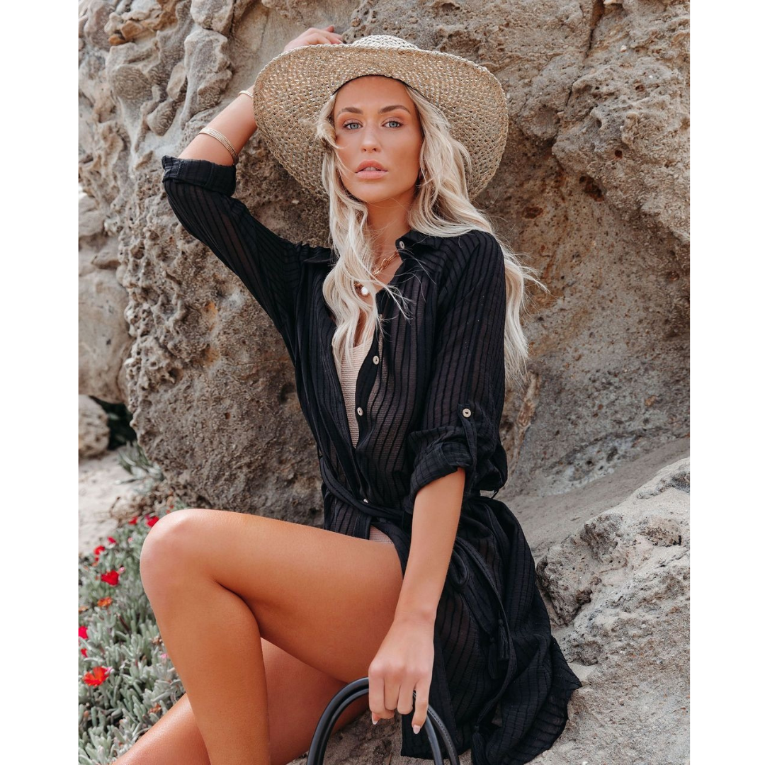 Tunika Lagoon Breeze – Stile senza tempo per giornate calde