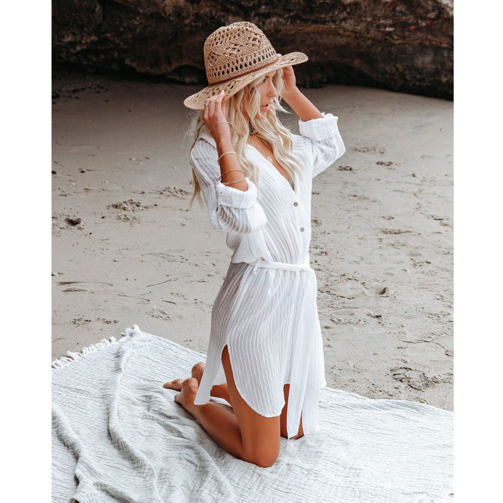 Tunika Lagoon Breeze – Stile senza tempo per giornate calde