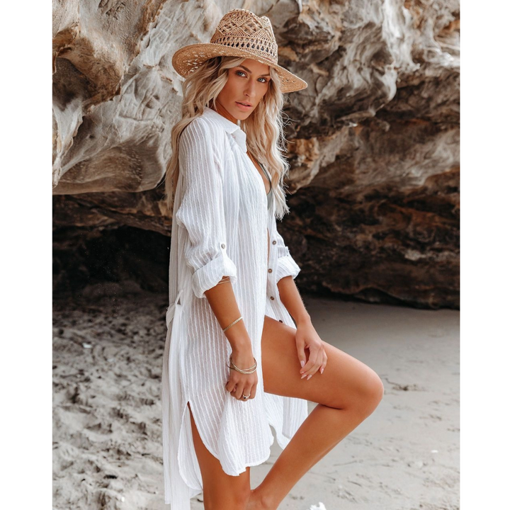 Tunika Lagoon Breeze – Stile senza tempo per giornate calde