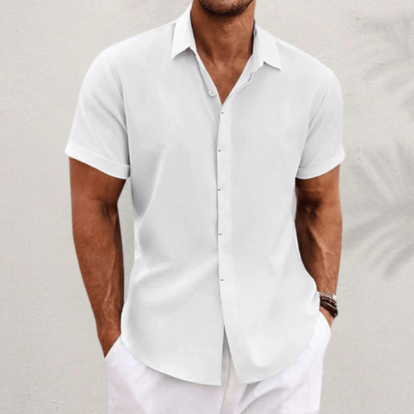 Adrien | Camicia classica in lino