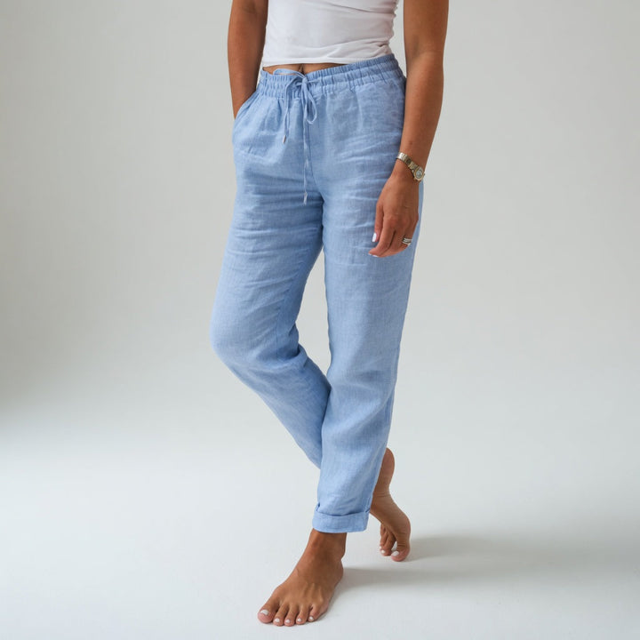 Albertine™ — Pantaloni 100% cotone fluido comfort naturale