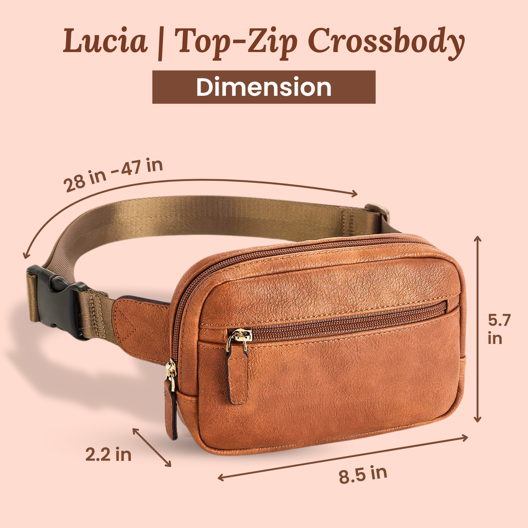 Borsa a Cintura Zip di Valentina