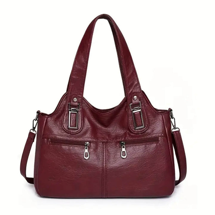 Borsa a Spalla Dual-Zip di Flavia