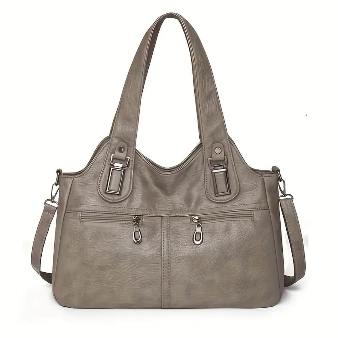 Borsa a Spalla Dual-Zip di Flavia
