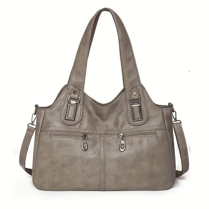 Borsa a Spalla Dual-Zip di Flavia
