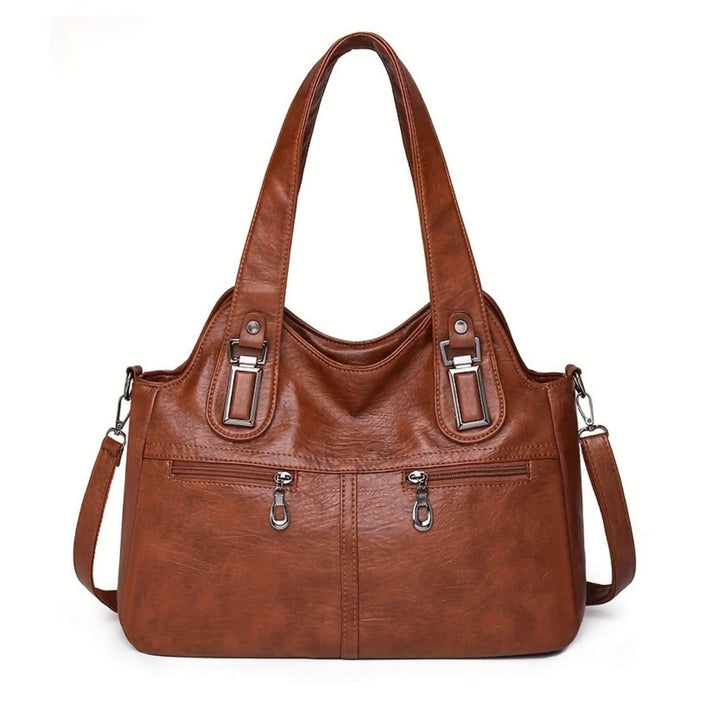 Borsa a Spalla Dual-Zip di Flavia