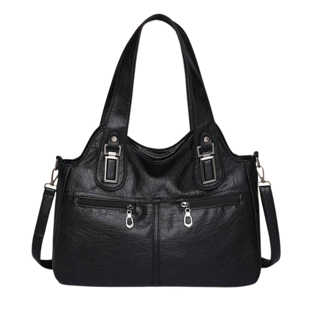 Borsa a Spalla Dual-Zip di Flavia
