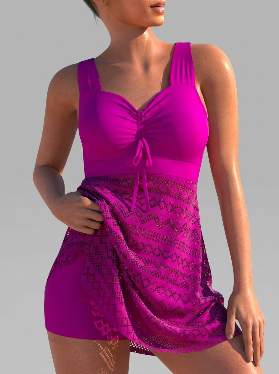 Isabella - Costume da Bagno a Due Pezzi con Gonna