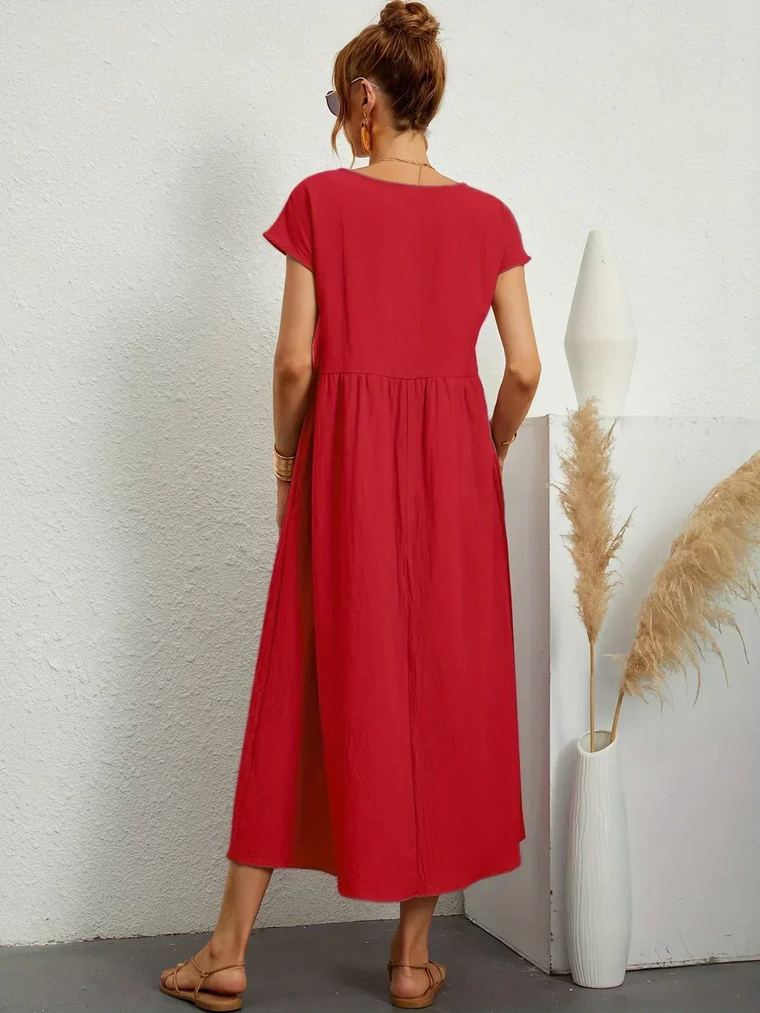 Gabrielle™ — Abito midi fluido eleganza senza tempo