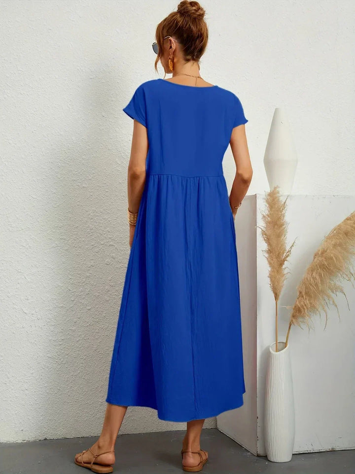 Gabrielle™ — Abito midi fluido eleganza senza tempo