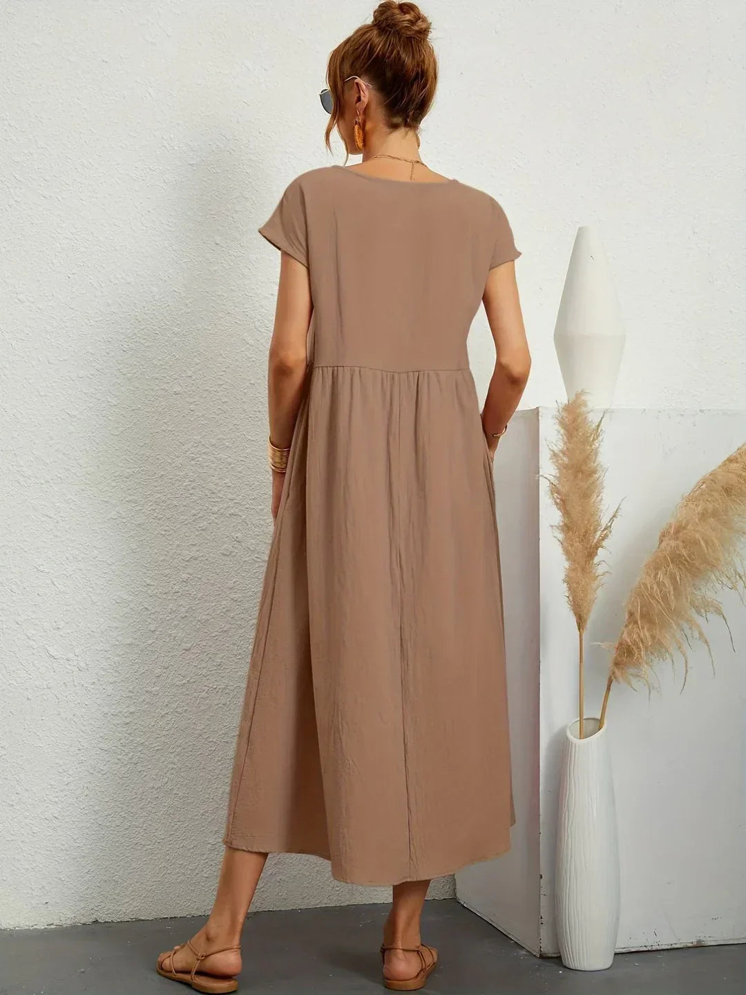 Gabrielle™ — Abito midi fluido eleganza senza tempo