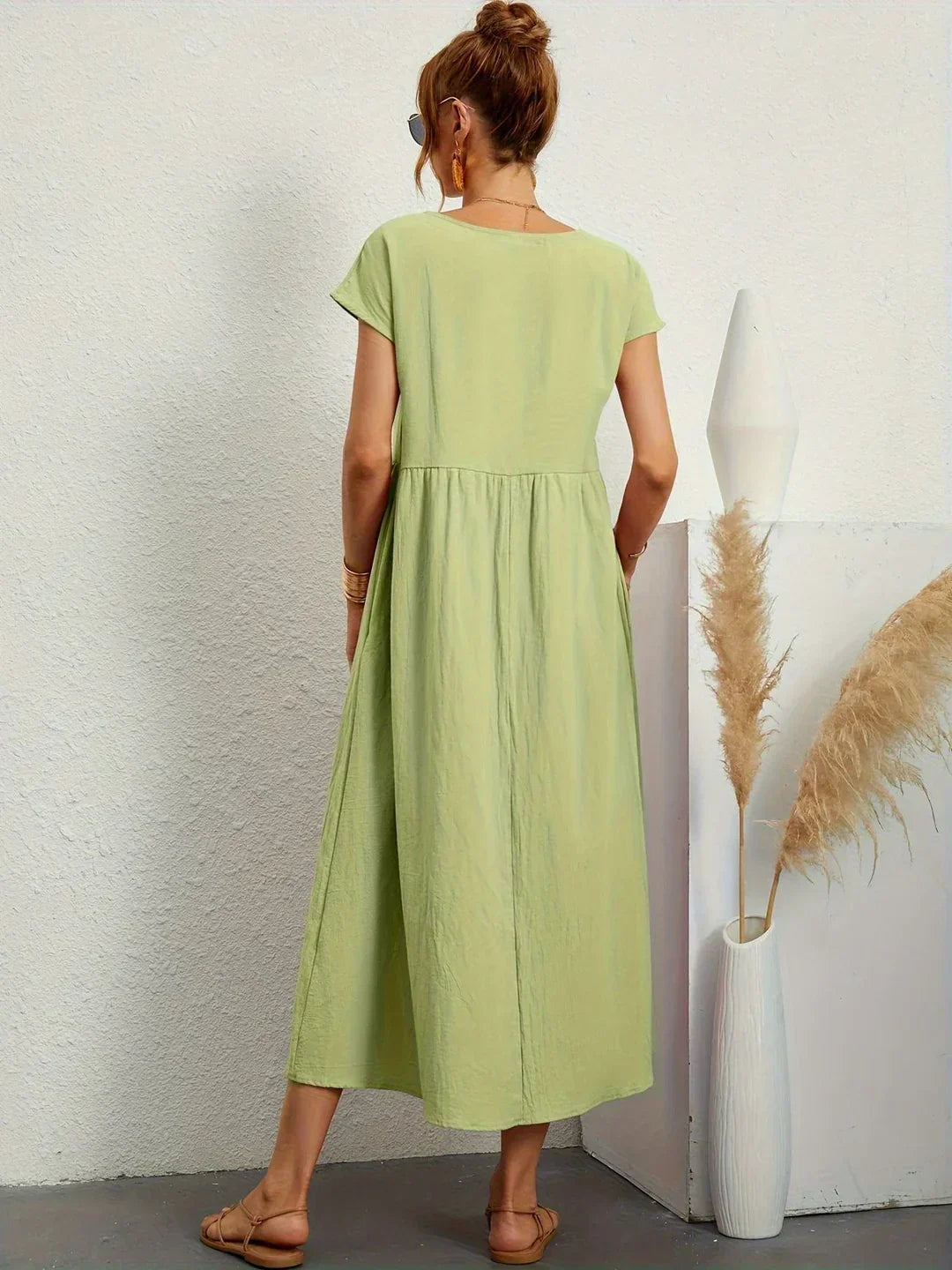 Gabrielle™ — Abito midi fluido eleganza senza tempo