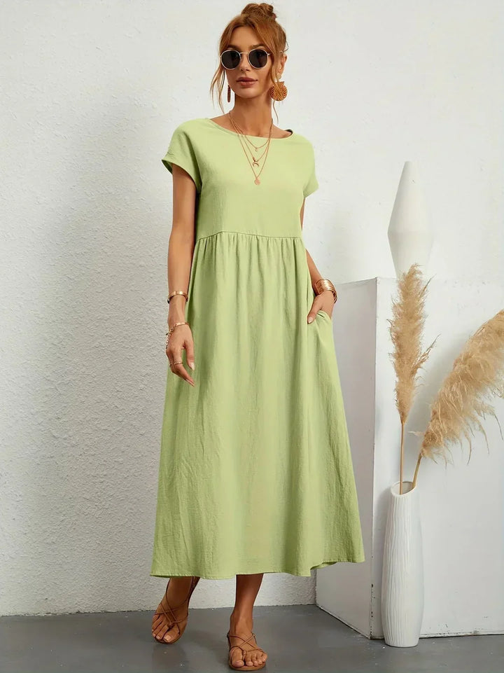 Gabrielle™ — Abito midi fluido eleganza senza tempo