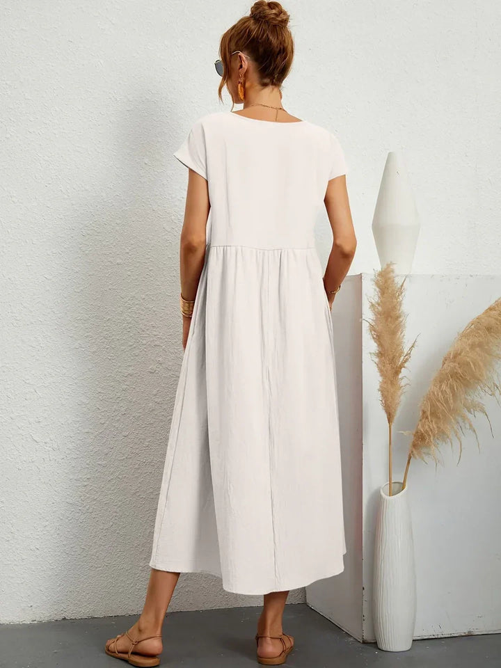 Gabrielle™ — Abito midi fluido eleganza senza tempo