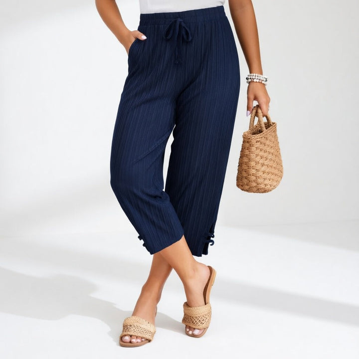 Lauréline™ — Pantaloni fluidi eleganti e confortevoli per l'estate
