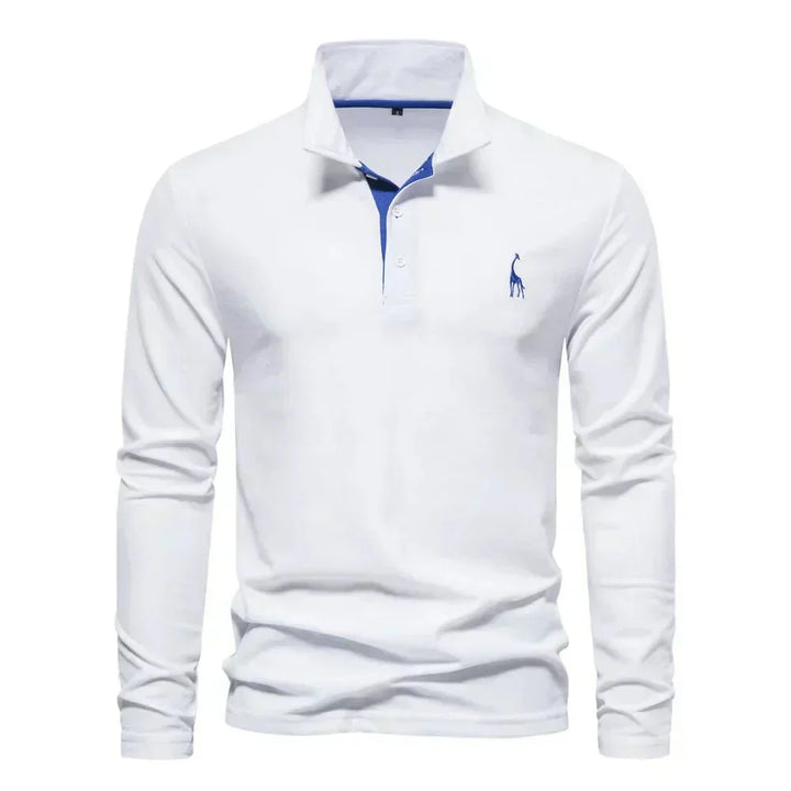 Audren | polo elegante a maniche lunghe