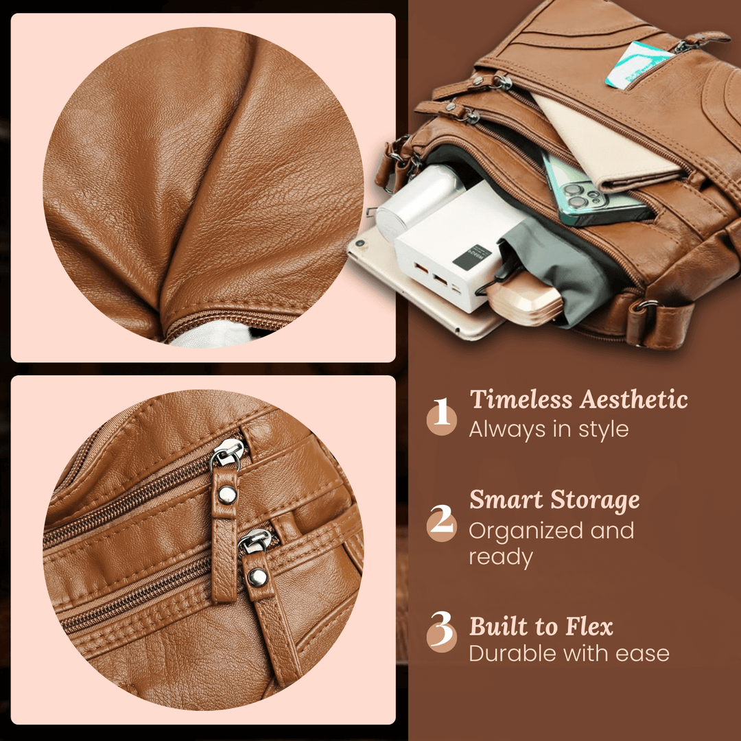 Borsa a Spalla Multi-Pocket di Emanuela