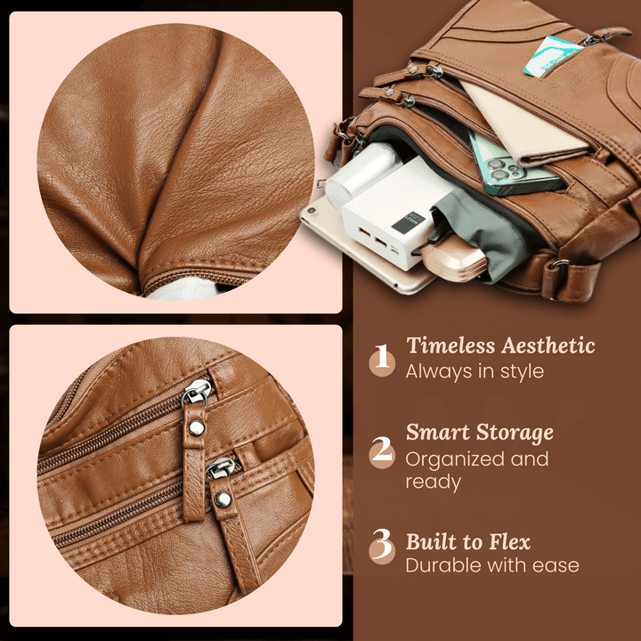 Borsa a Spalla Multi-Pocket di Emanuela