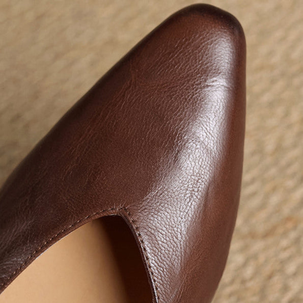 Valmir | Mules in Pelle Genuina