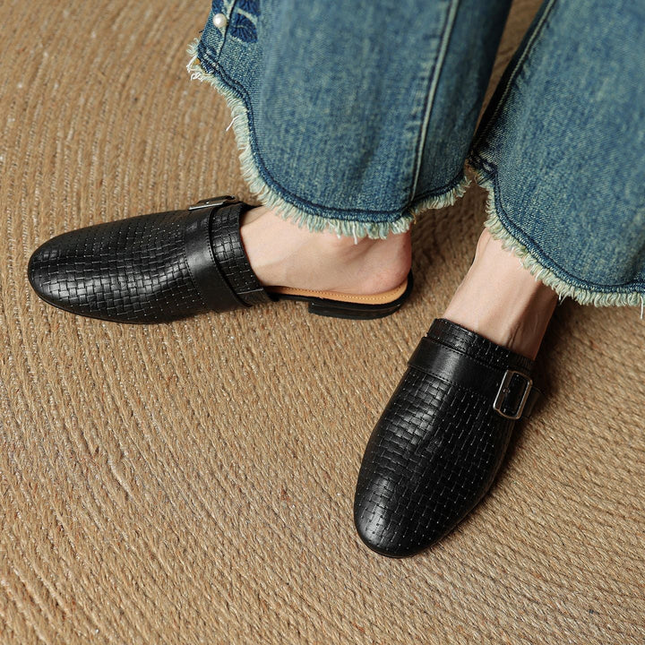 Emrie | Mules in Pelle Genuina