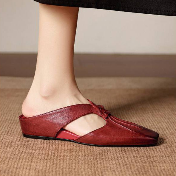 Olene | Mules Punta Quadrata