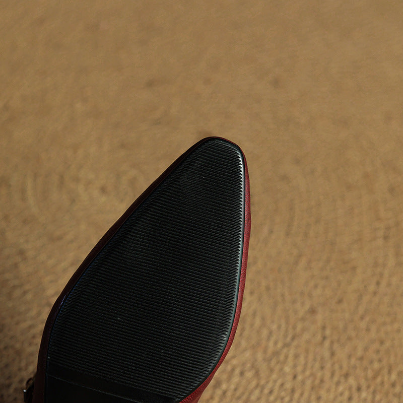 Mule in Pelle Vintage