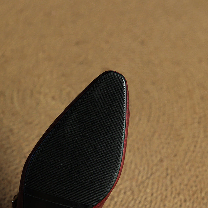 Mule in Pelle Vintage