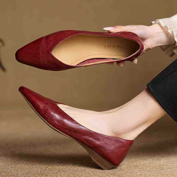 Valmir | Mules in Pelle Genuina