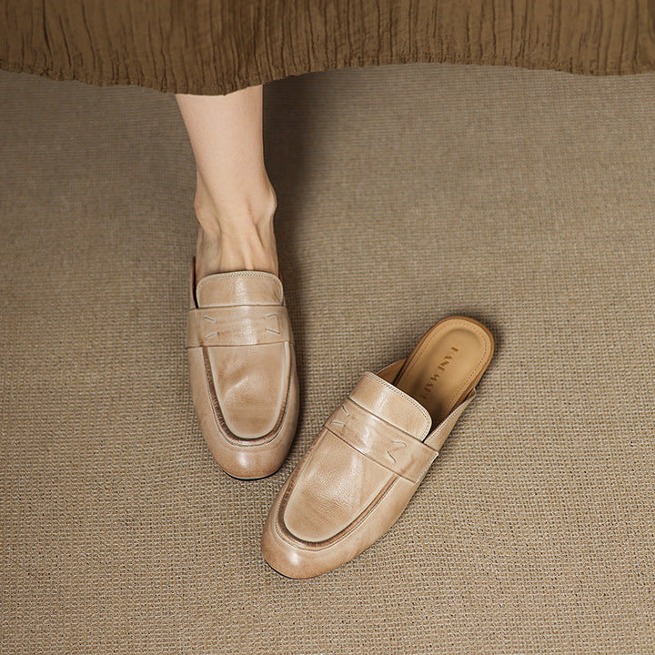 Serin | Mules in Pelle Genuina