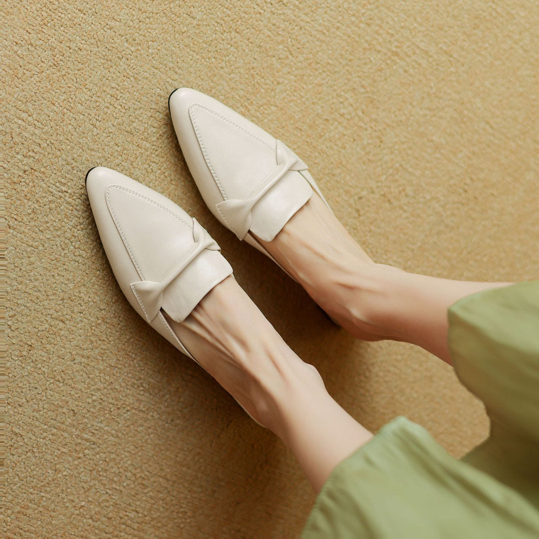 Erlen | Mules in Pelle Genuina
