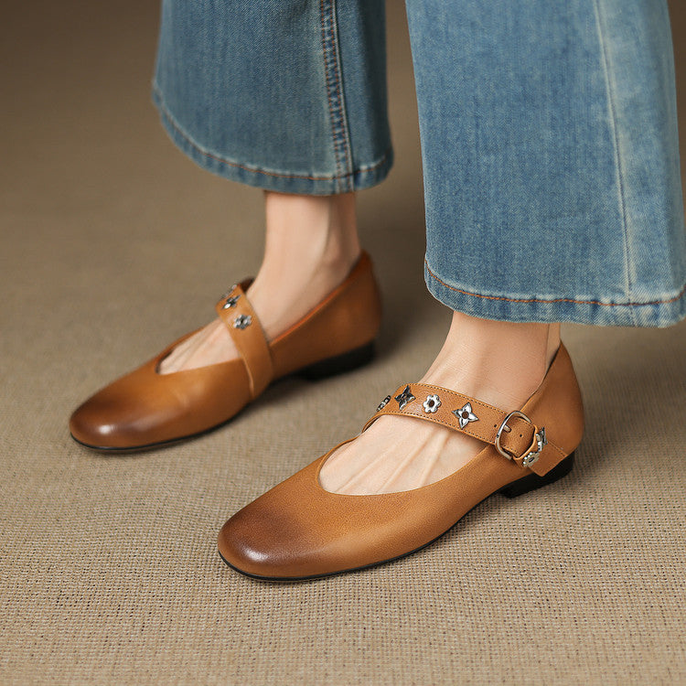 Elda | Mules in Pelle Genuina