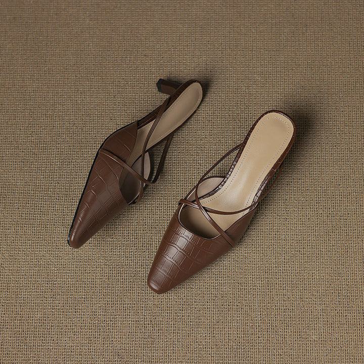 Mire | Mules in Pelle Genuina