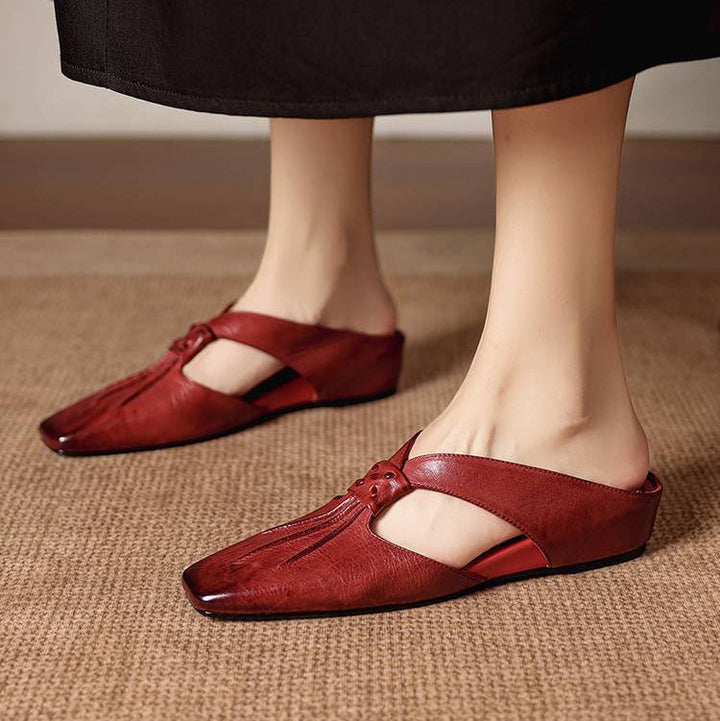 Olene | Mules Punta Quadrata